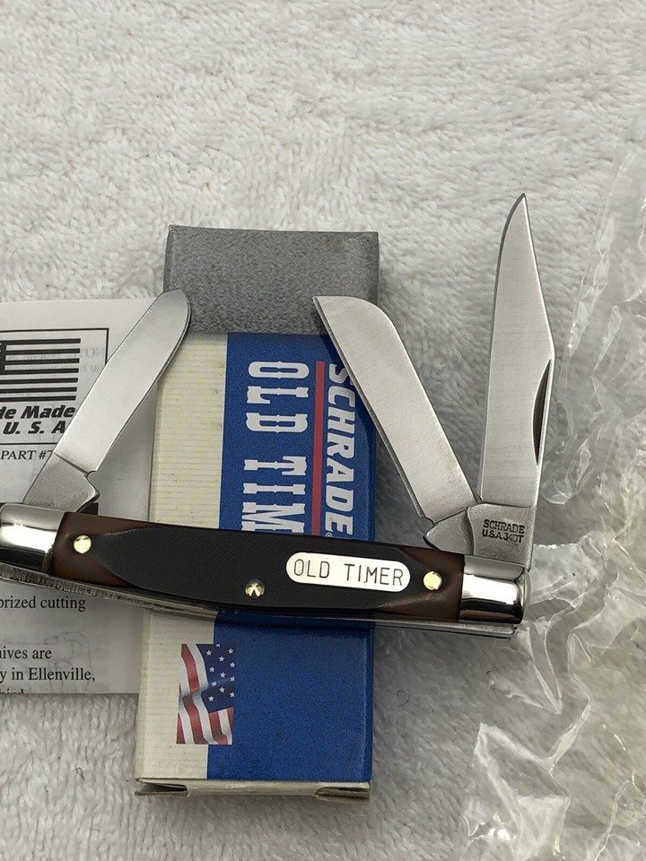 Old Timer Schrade Heritage Middleman – Klappmesser, Klassisches Design, Robuste Qualität