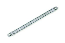 Sturmriemen / Mützenriemen Schirmmützen Riemen silber mit grün ziehbar