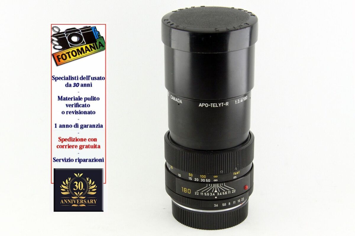 Leica Apo-Telyt R 180 F3.4 Excellent 12 Month Warranty | eBay Leica Apo-Telyt R 180 F3.4 Excellent 12 Month Warranty | eBay