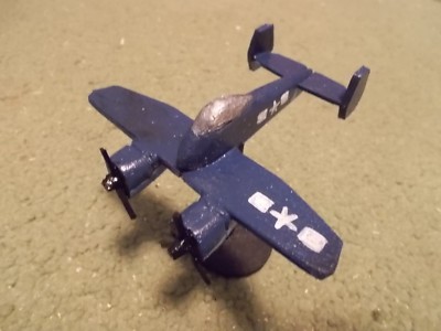 Built 1/144: American GRUMMAN XF5F SKYROCKET Prototype Fighter Aircraft US Navy
