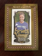 2024 Topps Allen & Ginter TJ Therrien Framed Mini Auto MA-TJT Content Creator