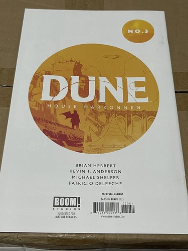 DUNE: House Harkonnen No 3 BOOM Comic March 2023 Limited FOC Reveal Variant - Picture 2 of 2
