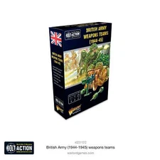 British Army (1944-45) weapons teams Bolt Action Warlord