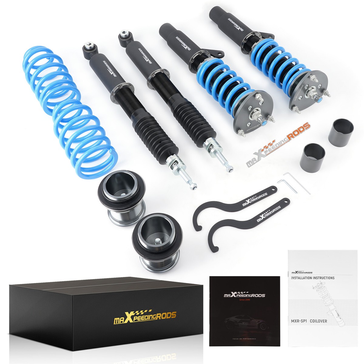 Kit Coilovers GodSpeed GSP MAXX 40 Voies Pour Volkswagen Touareg 7L (2004-2010)