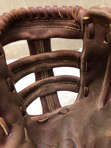"Guante de béisbol softbol Rawlings SG-57 12,5"" totalmente roto en reemplazo tiro derecho" - Imagen 17 de 23