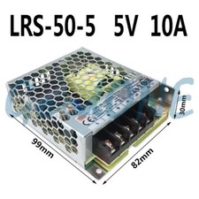 1PCS New MEAN WELL LRS-50-5 Switching Power Supply