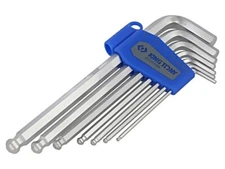 32808MR "INCH HEX SET 7 pcs. 1130S - BALL HEX LONG 3/32 - 3/8""" KING TONY