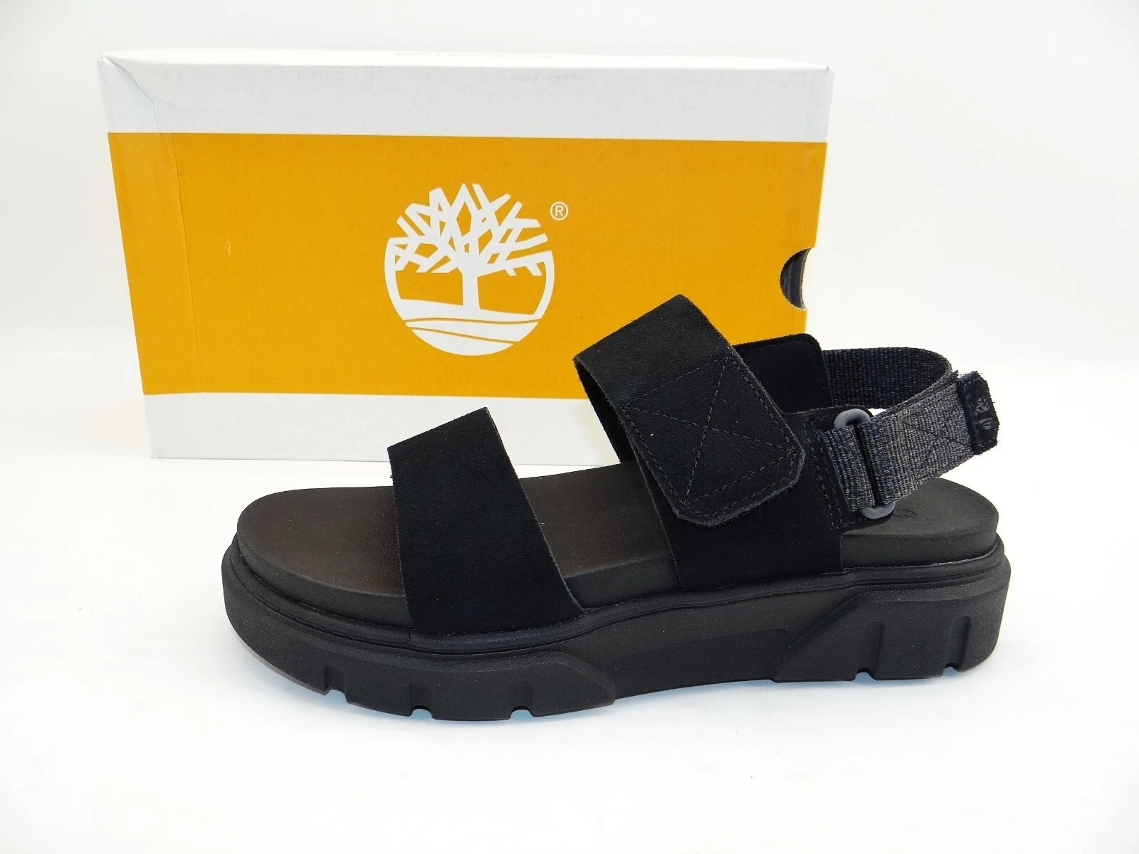 Timberland GREYFIELD 2 STRAP SANDALO sandali plateau sandalo nero donna 39