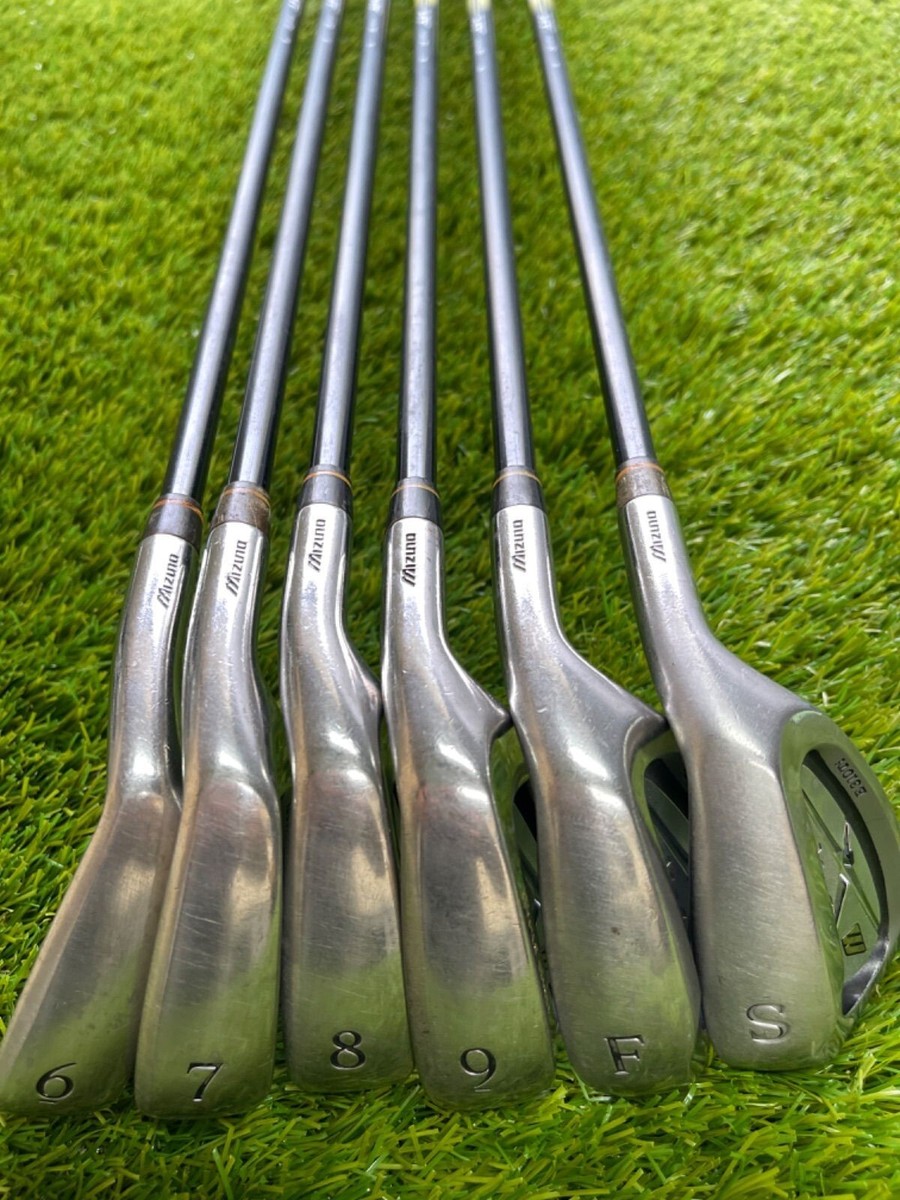 Mizuno JPX E310Ti 6pcs 6-9,Fw-Sw Iron Set JPX 60 HT Flex Regular