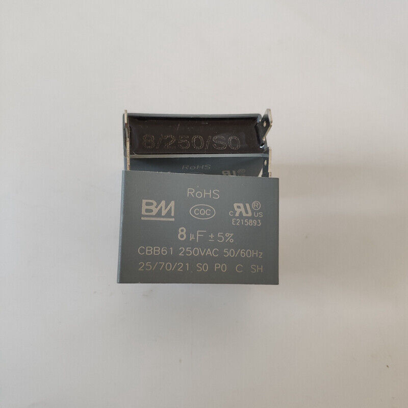 CBB61 250V Motor Run Capacitor For Fans – 1.5 To 45 UF, 2-Pin, Flush Mount 7 thumbnail image
