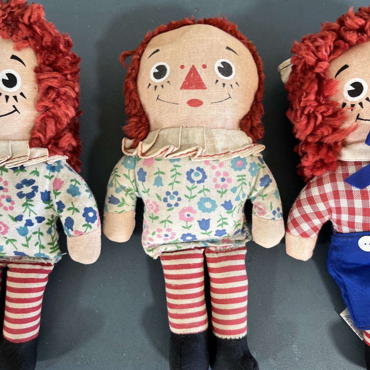 Vintage Knickerbocker Mini Raggedy Ann Doll 7 inch | eBay