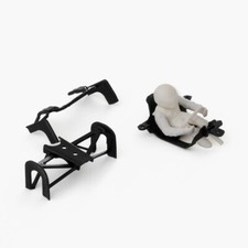 NSR 1552 NSR Formula 22 Cockpit and Front and Rear Arms 1:32 slot car part