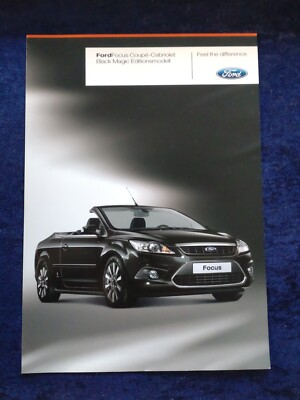 Ford Focus Coupe Cabriolet Black Magic Prospekt 02.2008