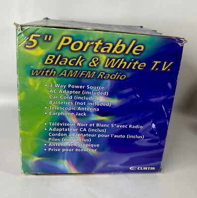 Curtis Portable TV 5