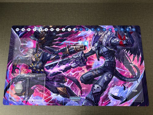Four leaves deayb8k - Board Game Digimon TCG Playmat Free Protective