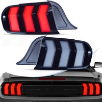 Vland LED RüCkleuchten GeräUchert FüR 2015-20 Ford Mustang S550 M/Sequential Set