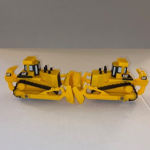 Toy State Bulldozers For Train Flatbed Set of 2 Plastic - Picture 2 of 5