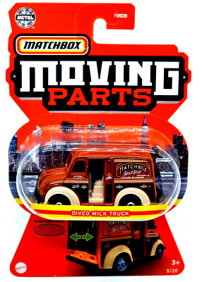 Mattel Matchbox Moving Parts Serie Auto / Car GWB48 Divco Milk Truck 5/20