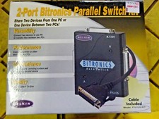 Belkin F1U125-KIT Bitronics 2-Port Parallel Auto Switch Kit