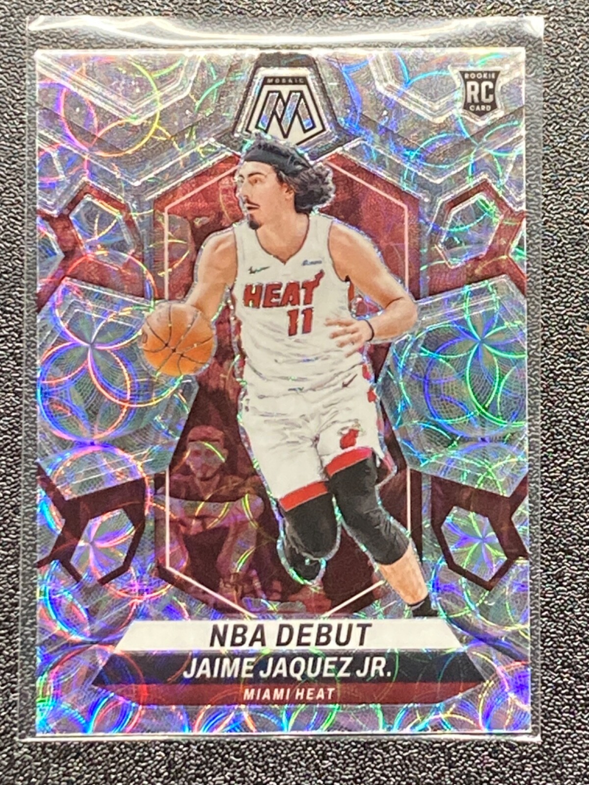 Jaime Jaquez Jr. 2023-24 Panini Mosaic Rookie Mosaic International Prizm RC #267