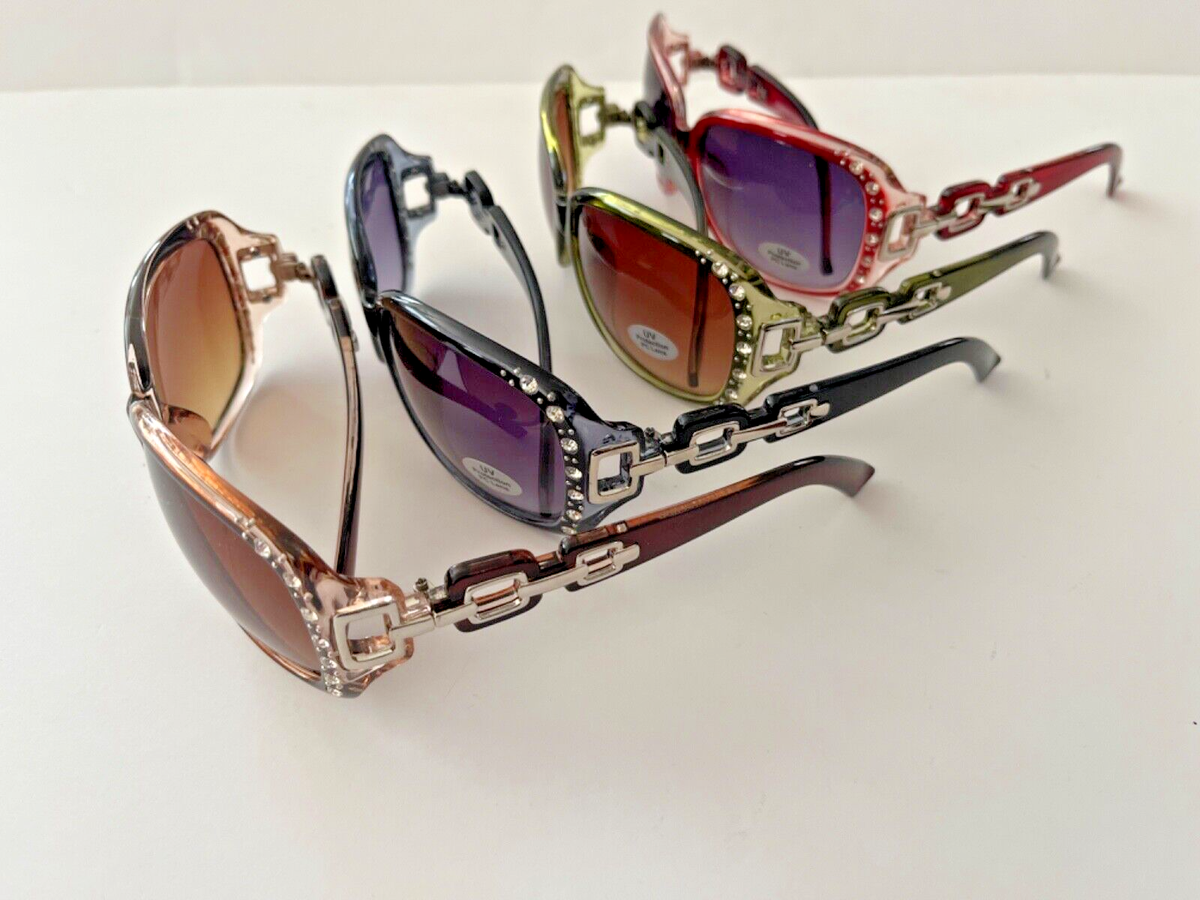 Bling bling Fashion sunglasses Bling Bling Rhinestone Sunglasses Oversized Square Women main image 4