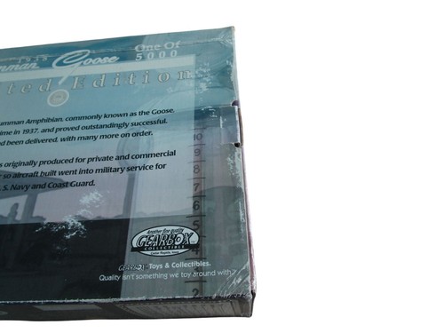 Grumman Goose Shell 1938 Limited Edition Die Cast Coin Bank 1997 Gearbox Toys - Picture 22 of 23