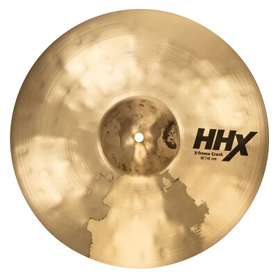 SABIAN HHX X-Treme Crash 16”/40cm Sabian 16 inch HHX X-Treme Crash Cymbal | Sweetwater