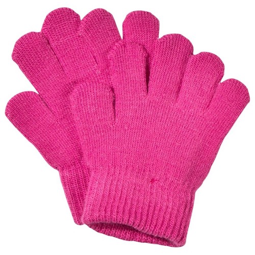 1x Magic Gloves Kids Boys Girls Children Winter Warm Stretch Black + Colours - Picture 2 of 7