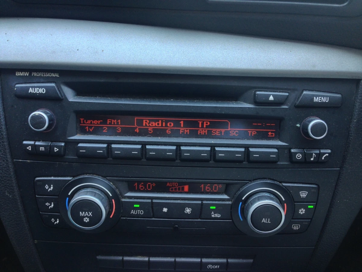 BMW 1 3 SERIES E81 E87 E90 E91 LCi PROFESSIONAL CD RADIO +  