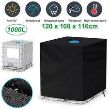 210D Allwetter-Schutzh&uuml;lle f&uuml;r 1000L IBC Tank Abdeckung Wassertank Abdeckplane