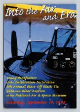 1998 Smithsonian Air & Space Museum Gala Postcard Vintage Aviation Event