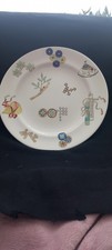 Royal Worcester Procelain Asthetic Style Christopher Dresser Plate Bone China