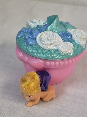 Kenner 1993 Fairy Winkles Hide N Play Jewelry Box WITH 1 FAIRY FIGURE