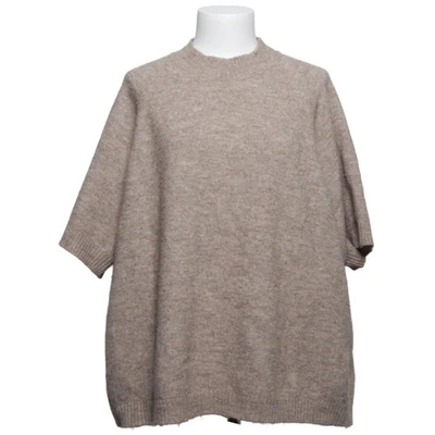 C&A, pull en tricot, taille : 2XL, beige, acrylique/élasthanne/polyester/lain... - Photo 1/4