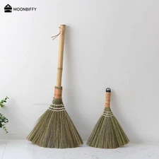 Straw Sweeping Broom Duster Home Cleaning Household Tool Handheld Handmade.