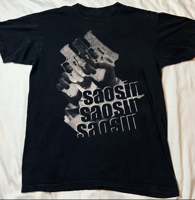 Saosin Band Pistol Cotton Unisex T-Shirt S-2345XL SU099 | eBay