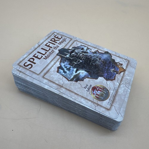 Spellfire First Edition Master The Magic Card Lot Of 72 TSR D&D - Picture 13 of 13