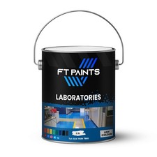 FT Paints 3.75L Kit Epoxy Gloss Finish Floor Paint For Laboratories-All Colours