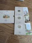 2021 Winnie The Pooh Royal Mint Coloured 50p 3 Coin Set BUNC With Box