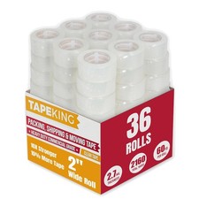 2160 Yards Clear Packaging Tape - 36 Rolls