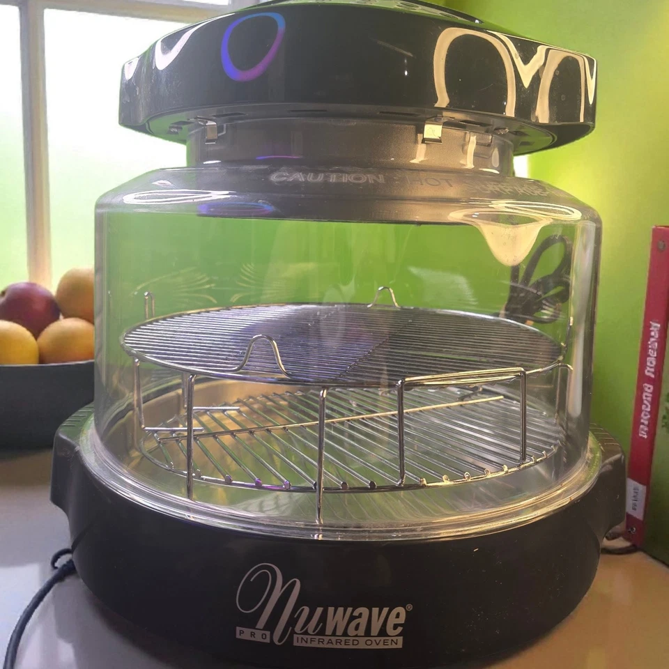 Forno infravermelho NuWave com controles digitais e forno de bancada de convecção de anel externo - Imagem 2 de 4