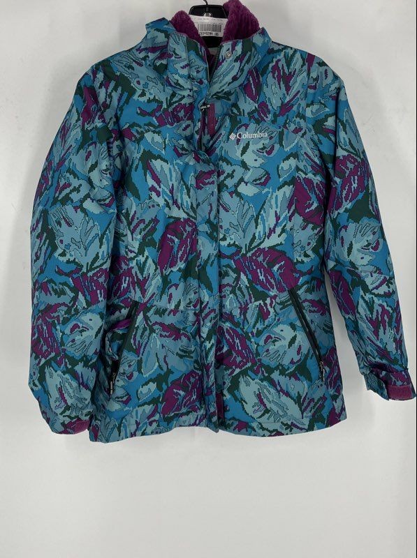 Columbia Girls Multicolor Printed Bugaboo Interchange 3-In-1 Jacket Size L