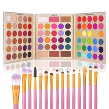Eyeshadow Palette 86 Colors 15 Pcs Makeup Set Colorful for Women Teens