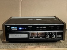 Akai CR-81D Registratore Cartuccia Stereo 8 Tracce Ricambi o Riparazione Leggi bene