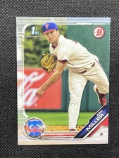2019 Bowman Draft Erik Miller Philadelphia Phillies #BD-191