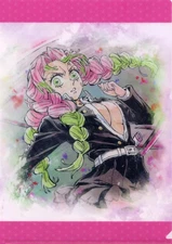 Demon Slayer Mitsuri Kanroji A4 Clear File Anime File Folder