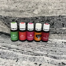 Lot of 5 Young Living Essential Oils 15ml Original Formula at least Half Full