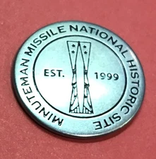 Rare and Discontinued Minuteman Missile NHS  Ace in the Hole Token