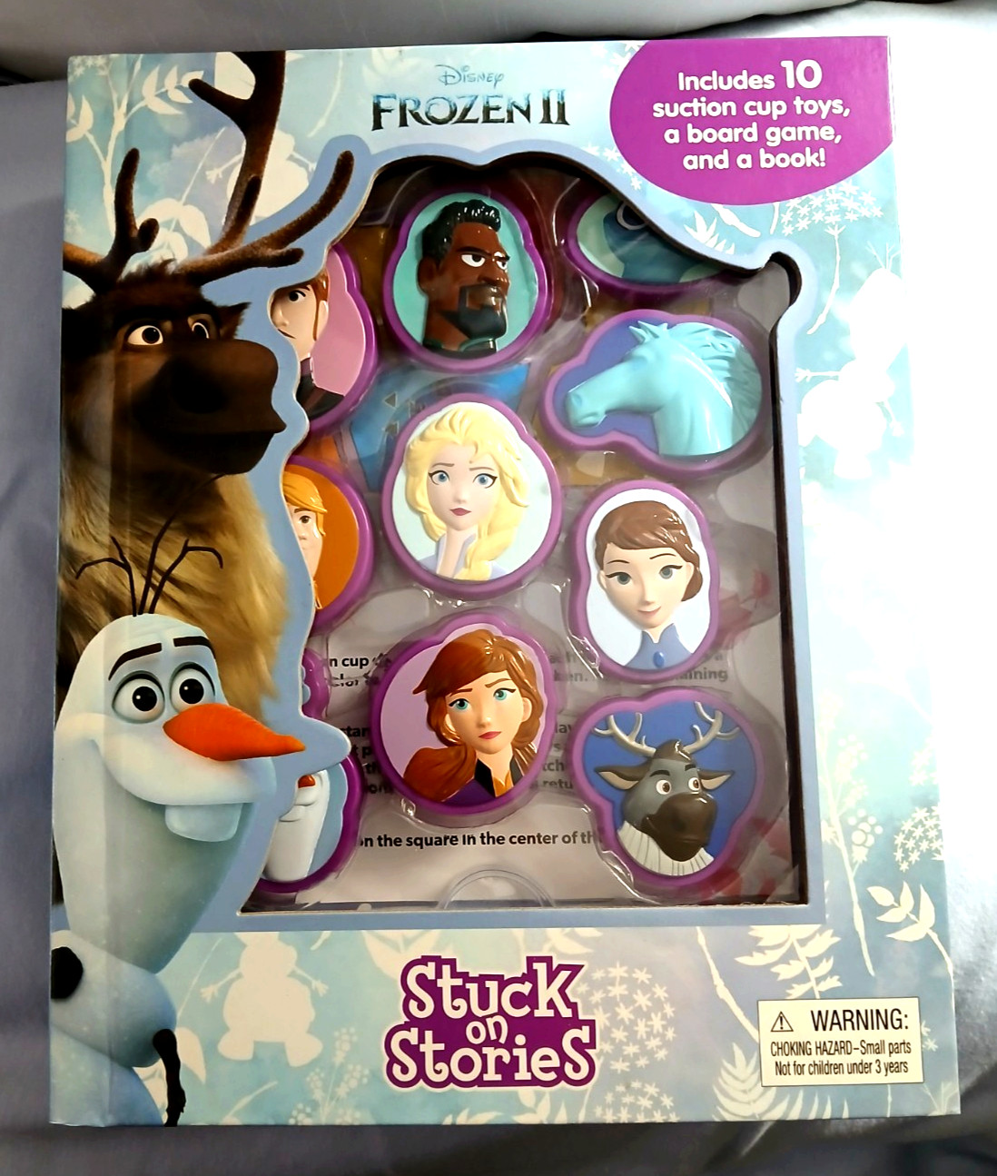 Disney Frozen 2 Stuck on Stories Activity Book Suction Cup T