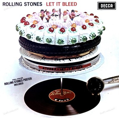Rolling Stones - Let It Bleed Germany LP (VG+/VG) .